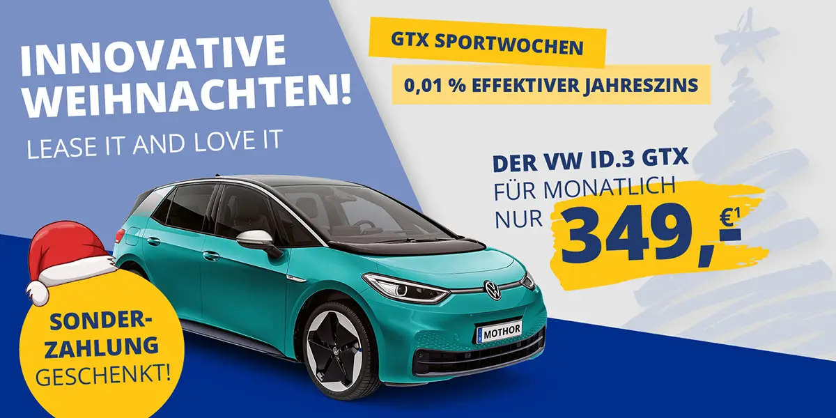 Der Volkswagen ID 3 GTX