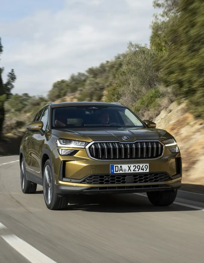 Der Skoda Kodiaq - Außenansicht- Jetzt den Octavia bei deinem Skoda Autohaus Thormann / Mothor in Stendal, Gardelegen oder Brandenburg für 325 Euro netto monatlich leasen!